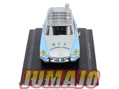 DS16 Voiture 1/43 Atlas DS CITROEN Collection : ID 19 break RTF 1963 journal parlé