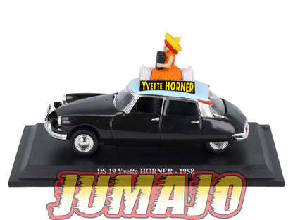 DS17 Voiture 1/43 Atlas DS CITROEN Collection : DS 19 Yvette Horner 1958