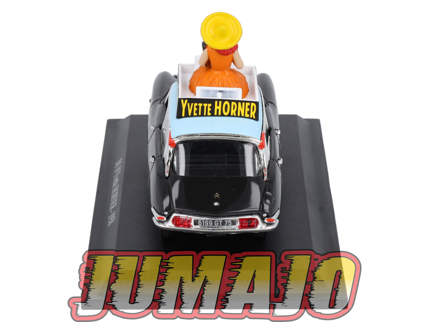 DS17 Voiture 1/43 Atlas DS CITROEN Collection : DS 19 Yvette Horner 1958