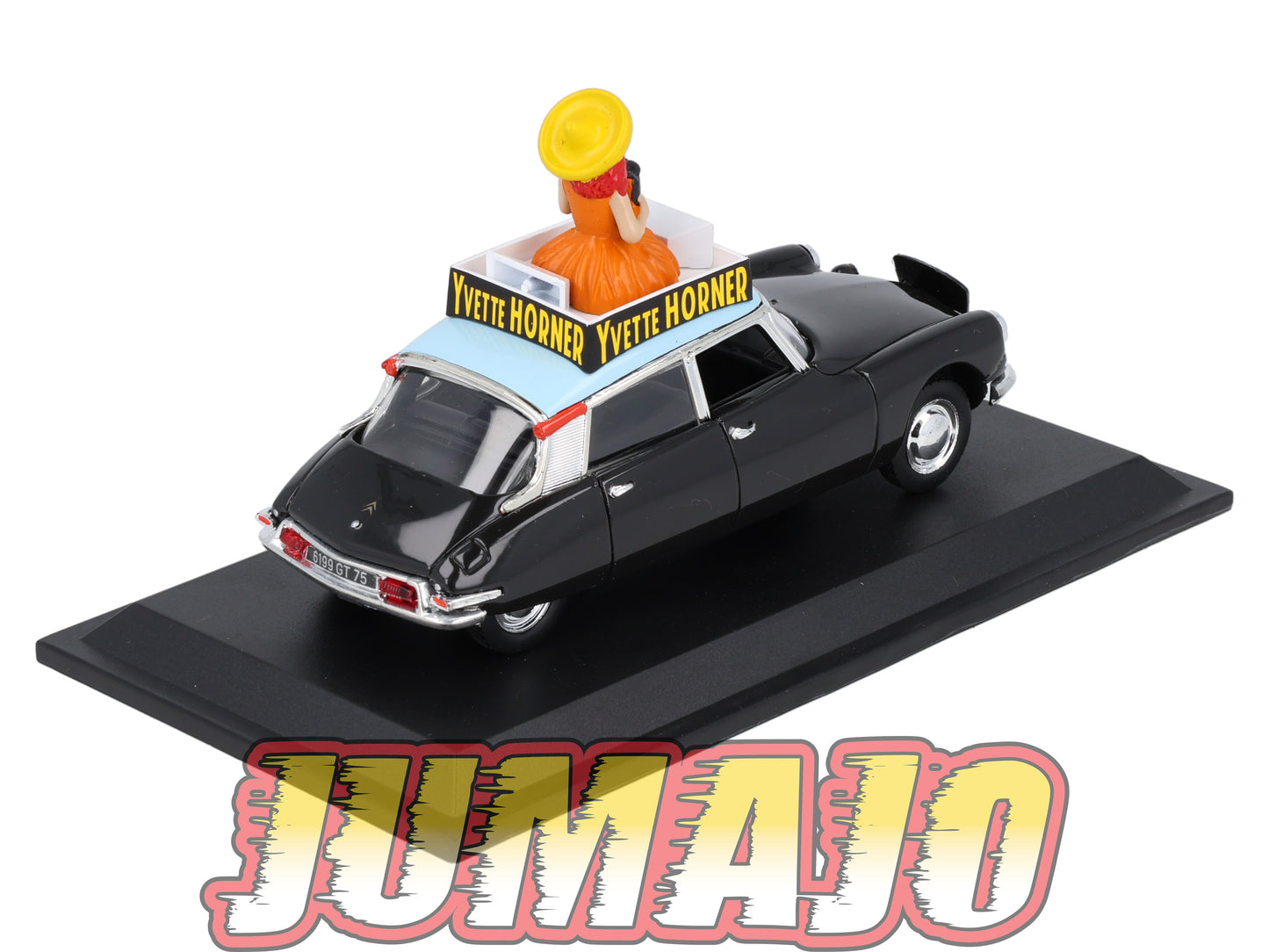 DS17 Voiture 1/43 Atlas DS CITROEN Collection : DS 19 Yvette Horner 1958