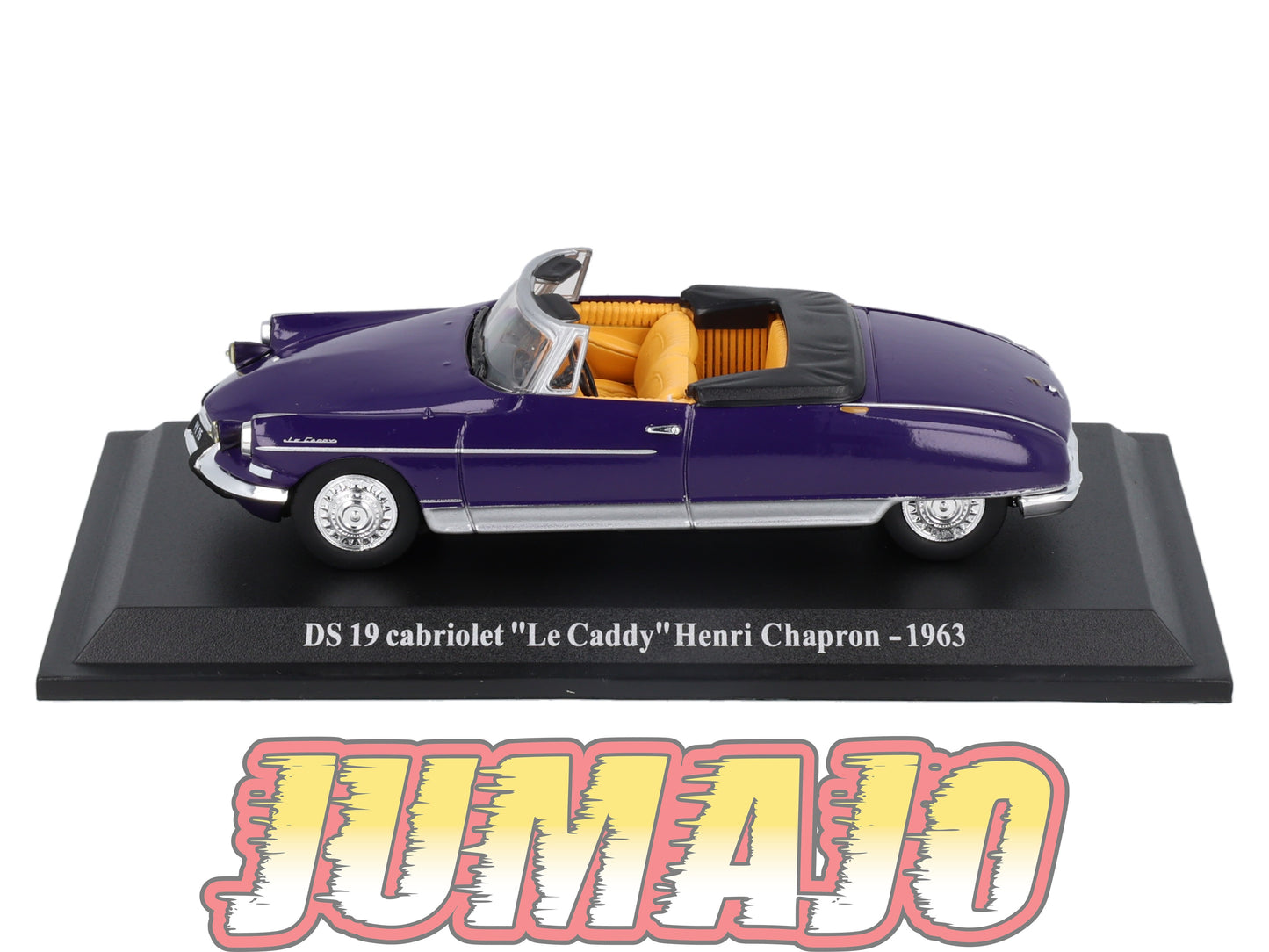 DS32 Voiture 1/43 Atlas DS CITROEN Collection DS 19 Cabriolet Le Caddy Henri Chapron 1963