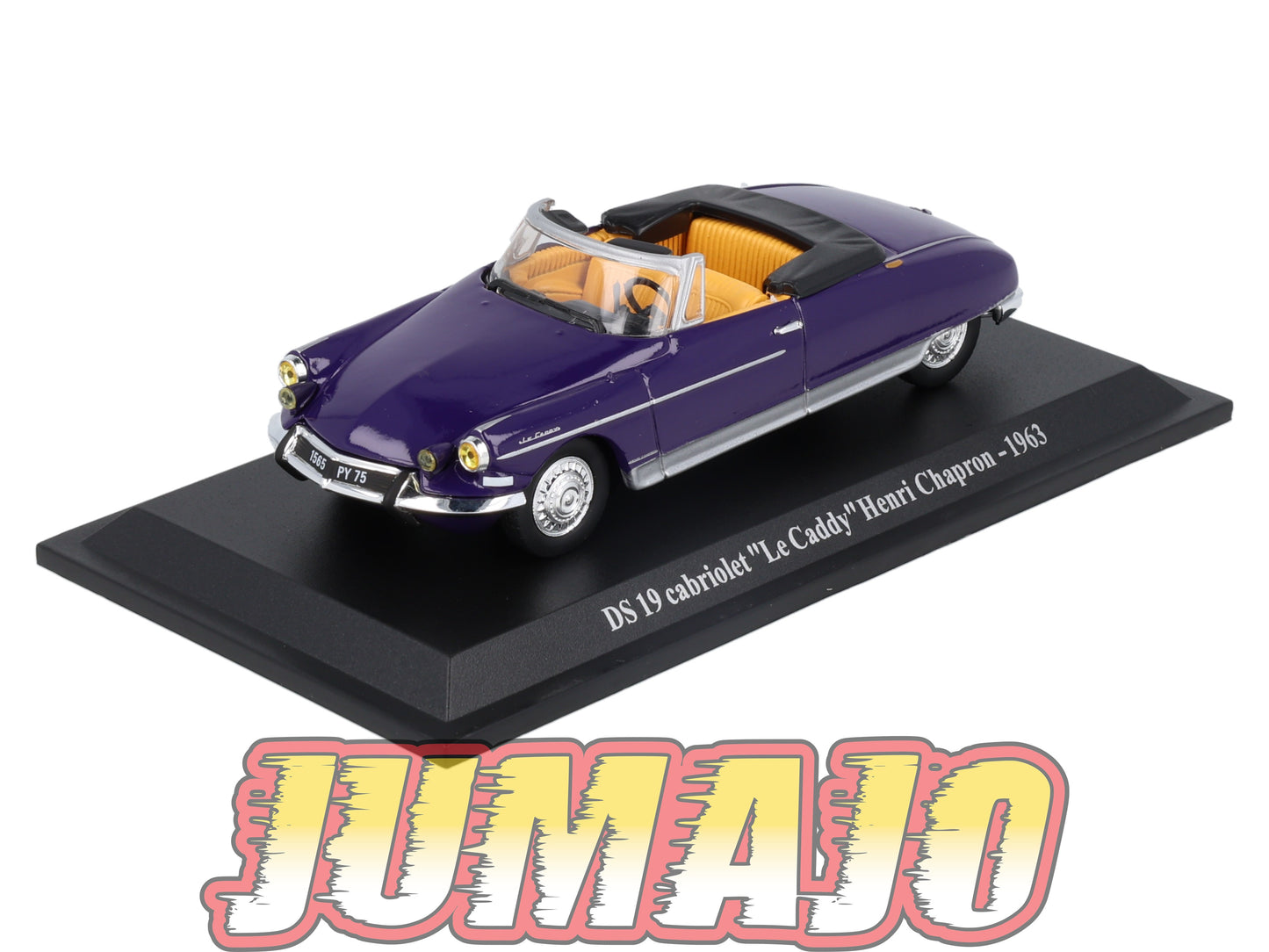 DS32 Voiture 1/43 Atlas DS CITROEN Collection DS 19 Cabriolet Le Caddy Henri Chapron 1963