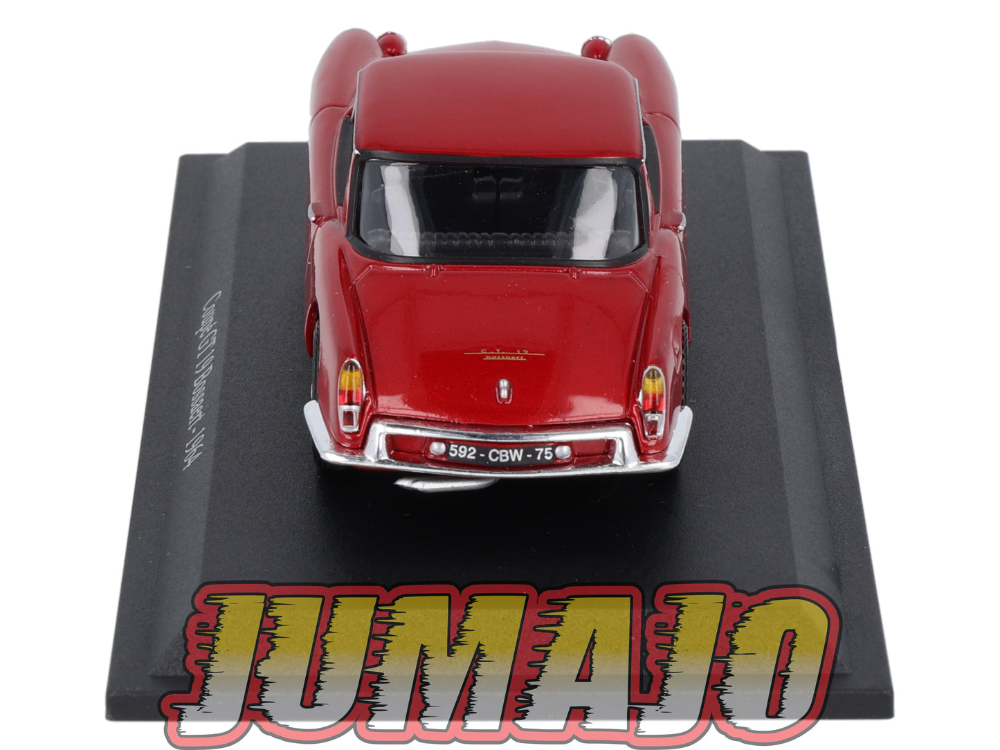 DS38 Voiture 1/43 Atlas DS CITROEN Collection : Coupé GT19 Bossaert 1964