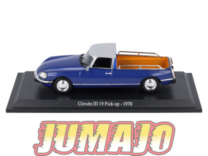 DS40 Voiture 1/43 Atlas DS CITROEN Collection : ID 19 Pick Up 1970