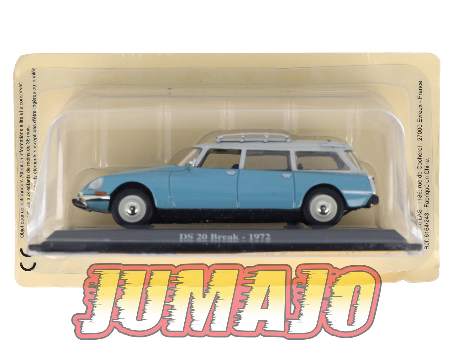 DS43 Voiture 1/43 Atlas DS CITROEN Collection : DS20 Break 1972