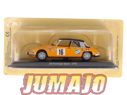 DS45 Voiture 1/43 Atlas DS CITROEN Collection : DS Prototype Sport #16 1972