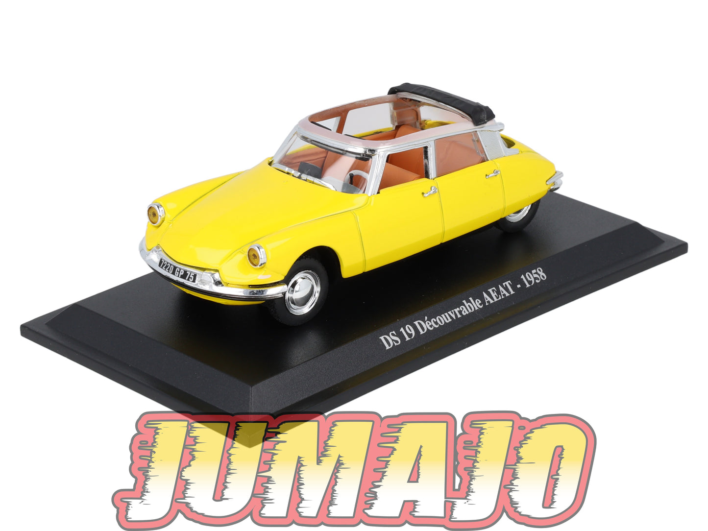 DS46 Voiture 1/43 Atlas DS CITROEN Collection : DS19 Découvrable AEAT 1958