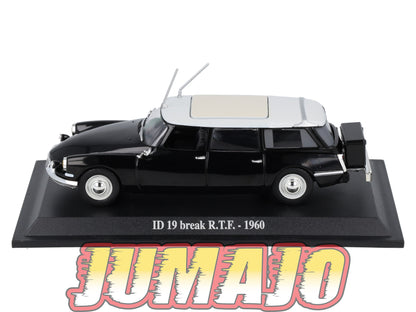 DS48 Voiture 1/43 Atlas DS CITROEN Collection : ID 19 Break RTF 1960
