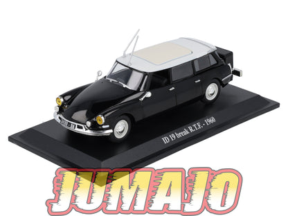 DS48 Voiture 1/43 Atlas DS CITROEN Collection : ID 19 Break RTF 1960