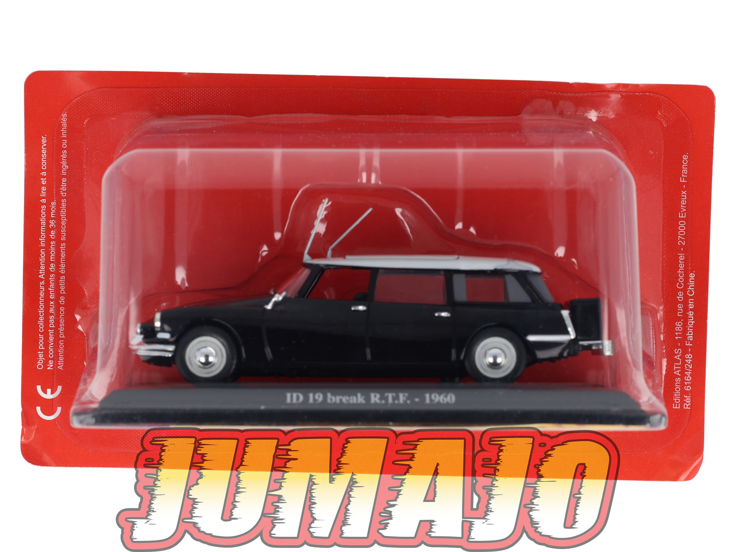 DS48 Voiture 1/43 Atlas DS CITROEN Collection : ID 19 Break RTF 1960