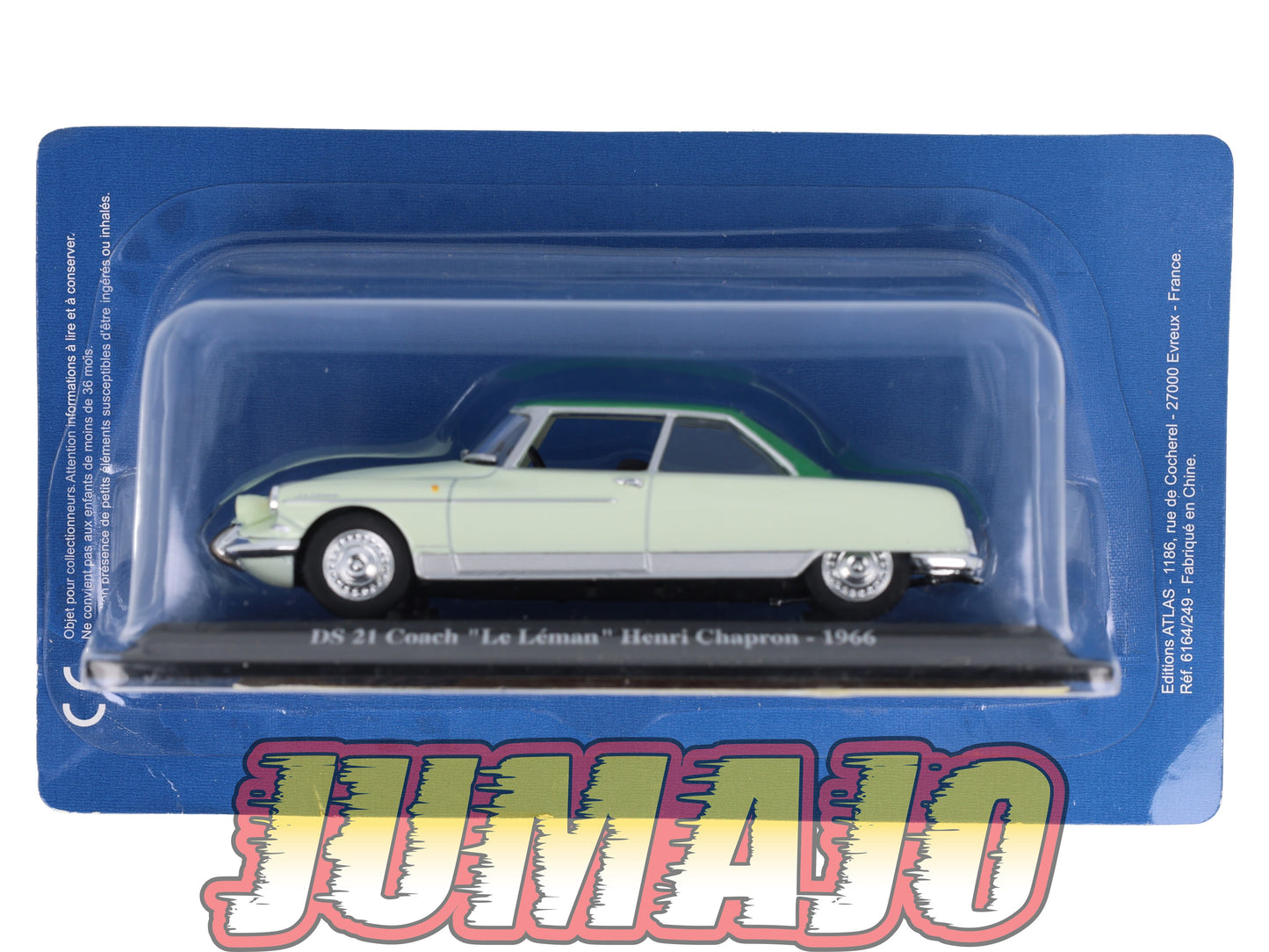 DS49 Voiture 1/43 Atlas DS CITROEN Collection : DS 21 Coach Le Léman Henri Chapron 1966