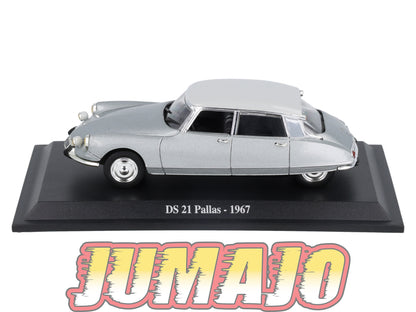 DS5 Voiture 1/43 Atlas DS Collection : DS 21 Pallas 1967