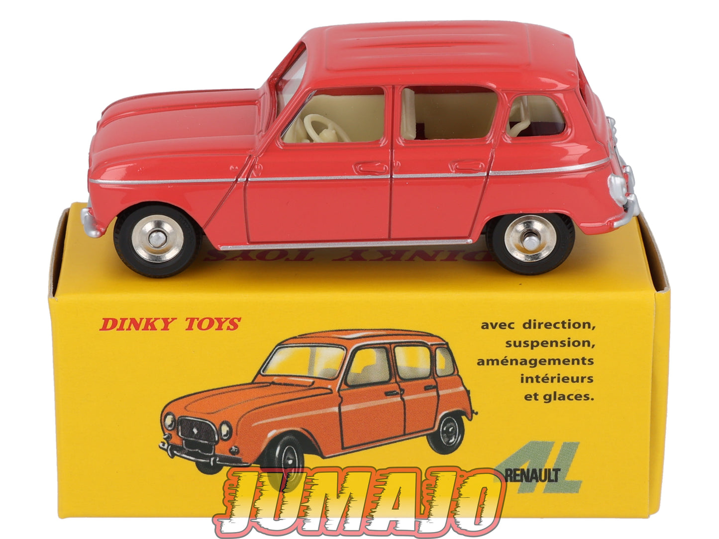 DT400 1/43 réédition DINKY TOYS Atlas : 518 RENAULT 4L