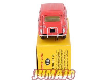 DT400 1/43 réédition DINKY TOYS Atlas : 518 RENAULT 4L