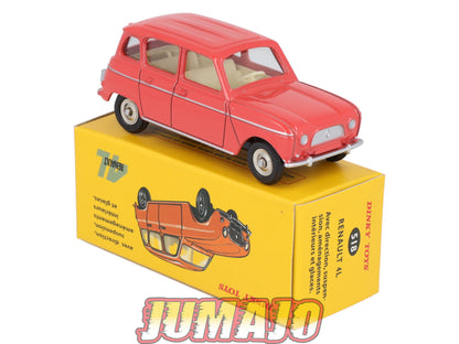 DT400 1/43 réédition DINKY TOYS Atlas : 518 RENAULT 4L