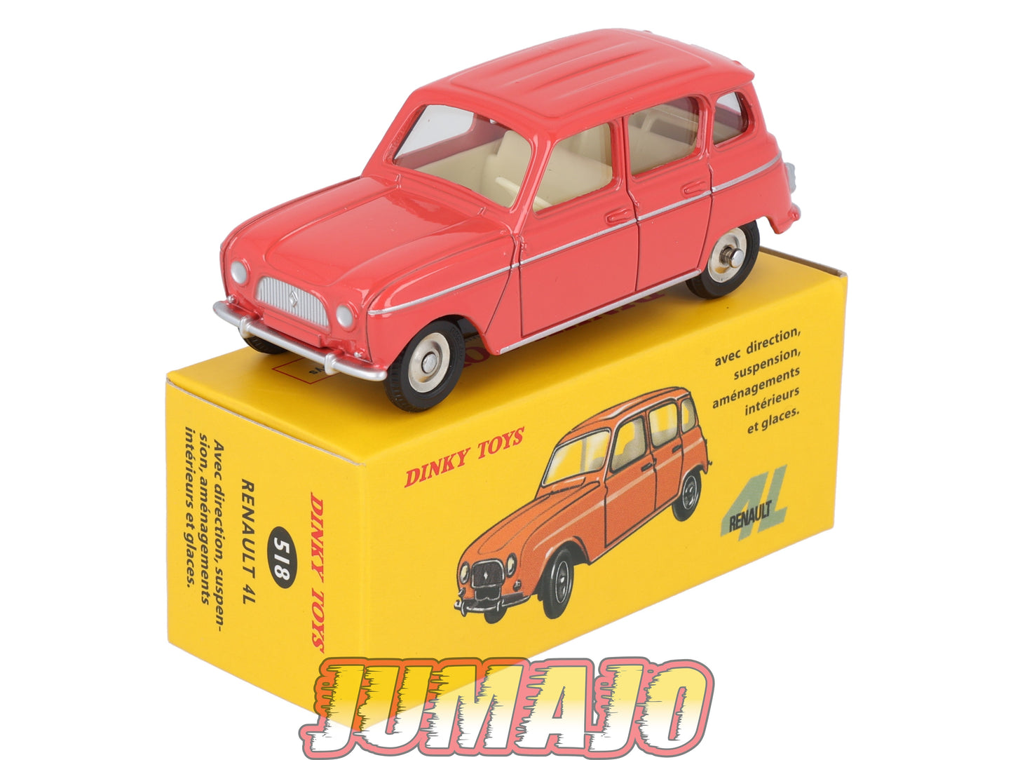 DT400 1/43 réédition DINKY TOYS Atlas : 518 RENAULT 4L