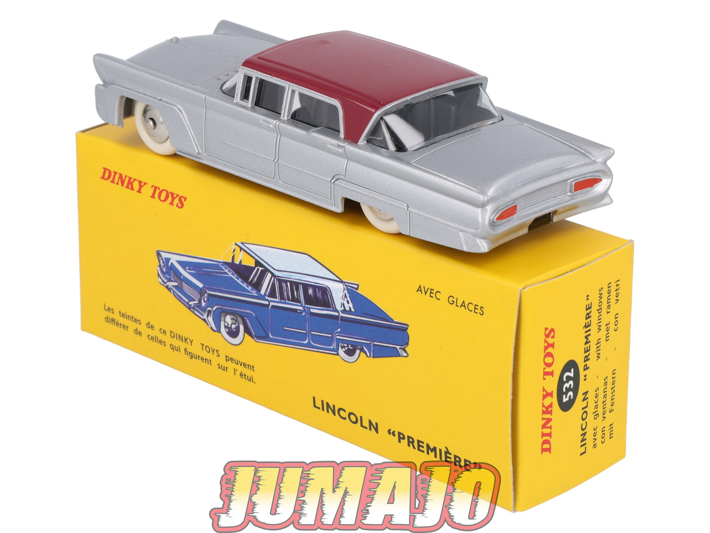 DT401 1/43 réédition DINKY TOYS Atlas : 532 Lincoln première