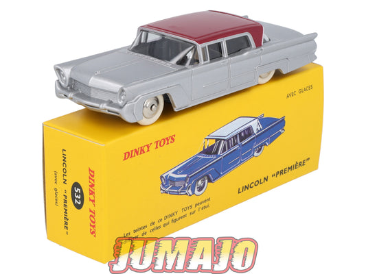 DT401 1/43 réédition DINKY TOYS Atlas : 532 Lincoln première