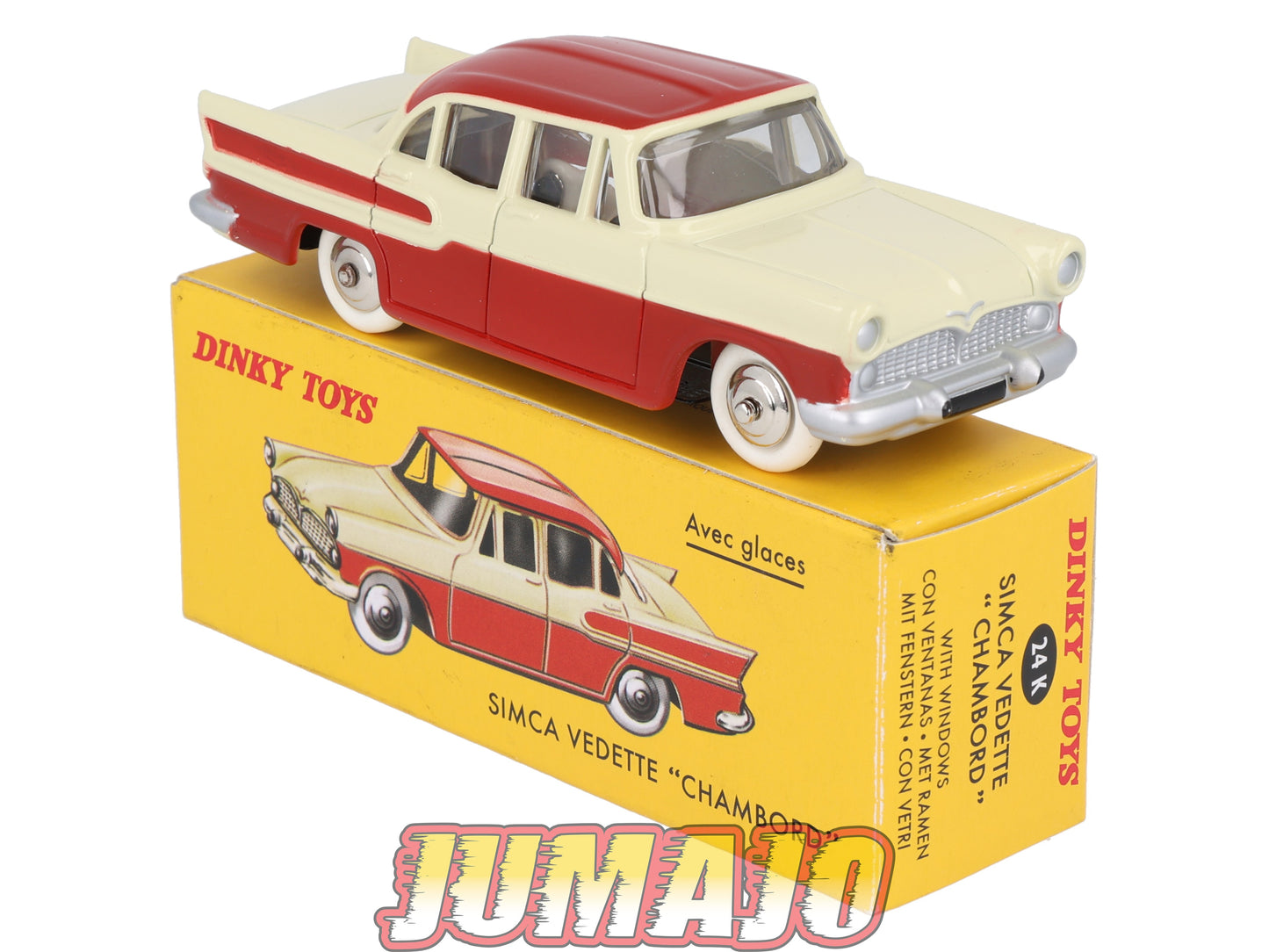 DT403 1/43 réédition DINKY TOYS Atlas : 24K SIMCA Vedette Chambord