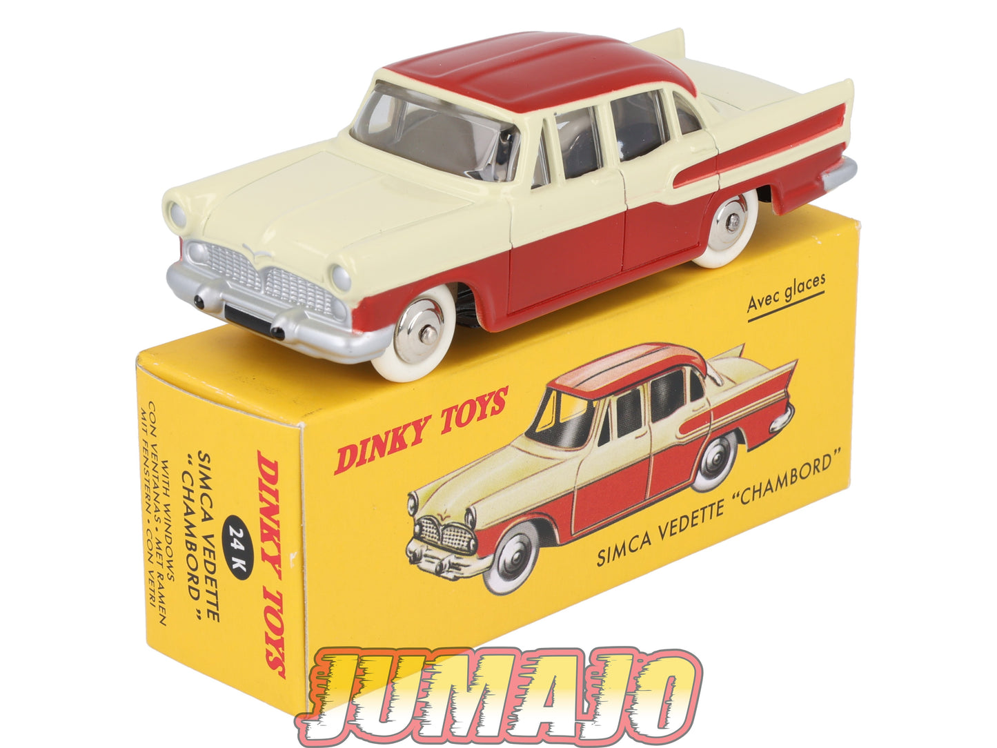 DT403 1/43 réédition DINKY TOYS Atlas : 24K SIMCA Vedette Chambord