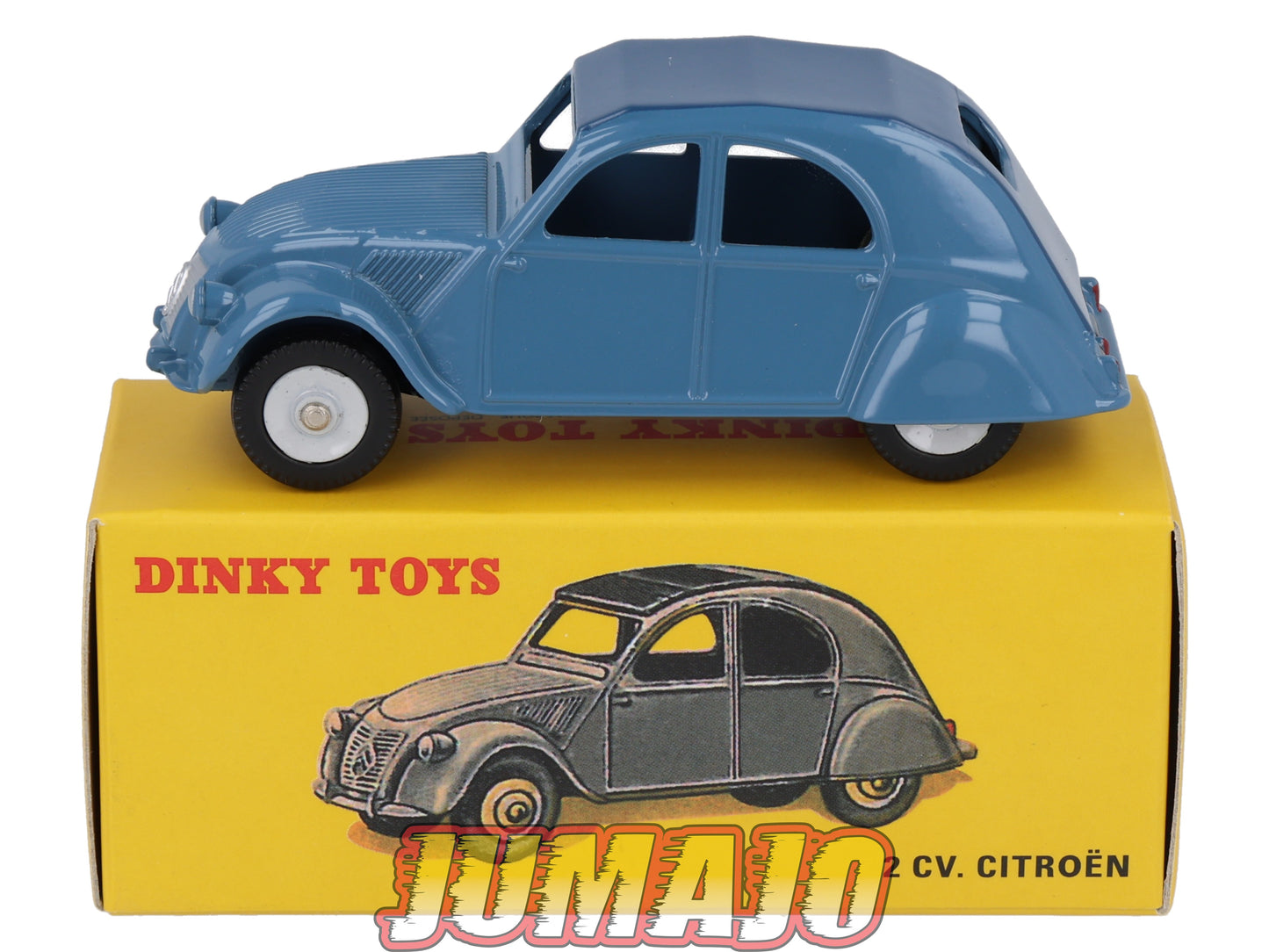 DT405 1/43 réédition DINKY TOYS Atlas : 535 24T 2CV CITROEN Bleu