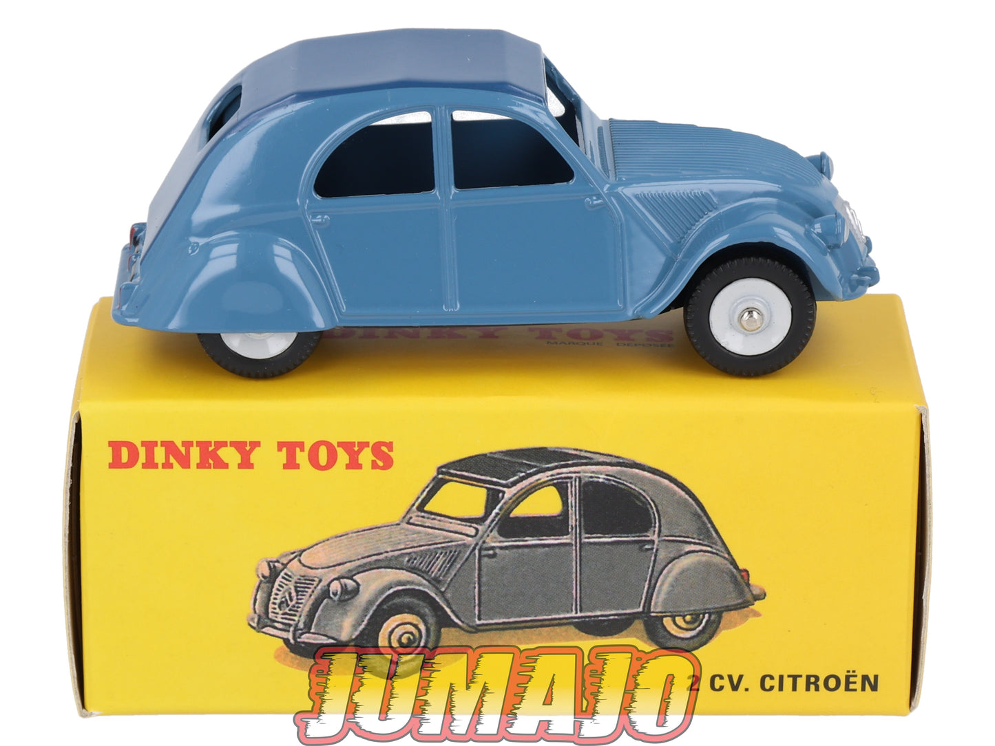 DT405 1/43 réédition DINKY TOYS Atlas : 535 24T 2CV CITROEN Bleu