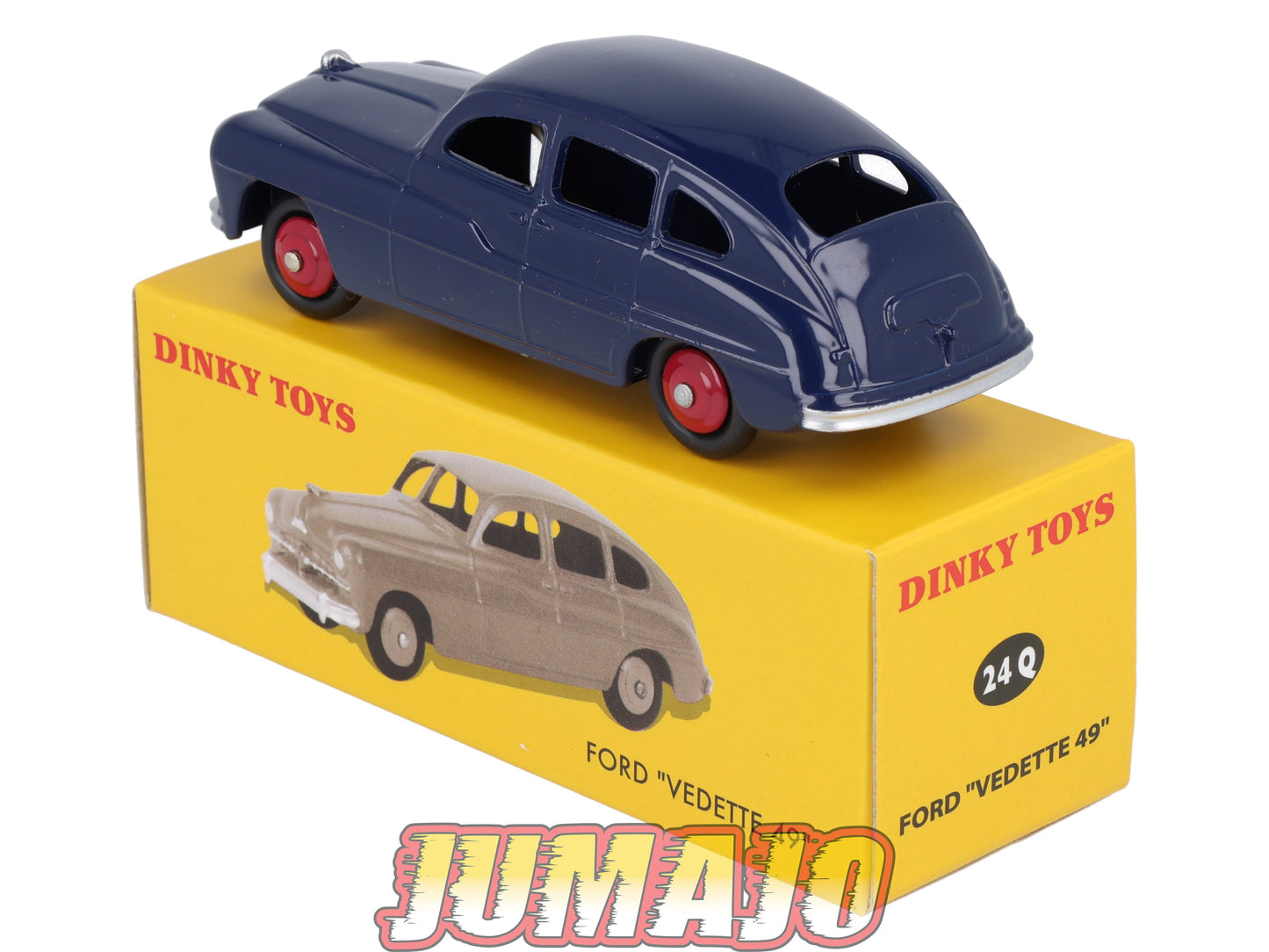 DT408 1/43 réédition DINKY TOYS Atlas : 24Q FORD Vedette 49 Bleu foncé