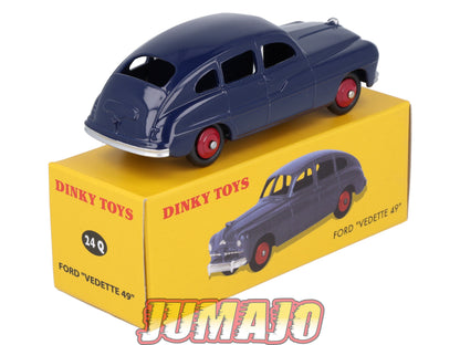 DT408 1/43 réédition DINKY TOYS Atlas : 24Q FORD Vedette 49 Bleu foncé