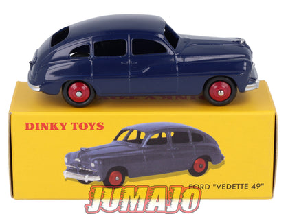 DT408 1/43 réédition DINKY TOYS Atlas : 24Q FORD Vedette 49 Bleu foncé