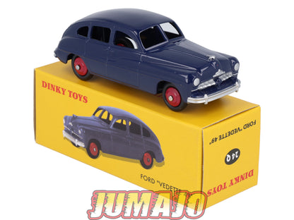 DT408 1/43 réédition DINKY TOYS Atlas : 24Q FORD Vedette 49 Bleu foncé