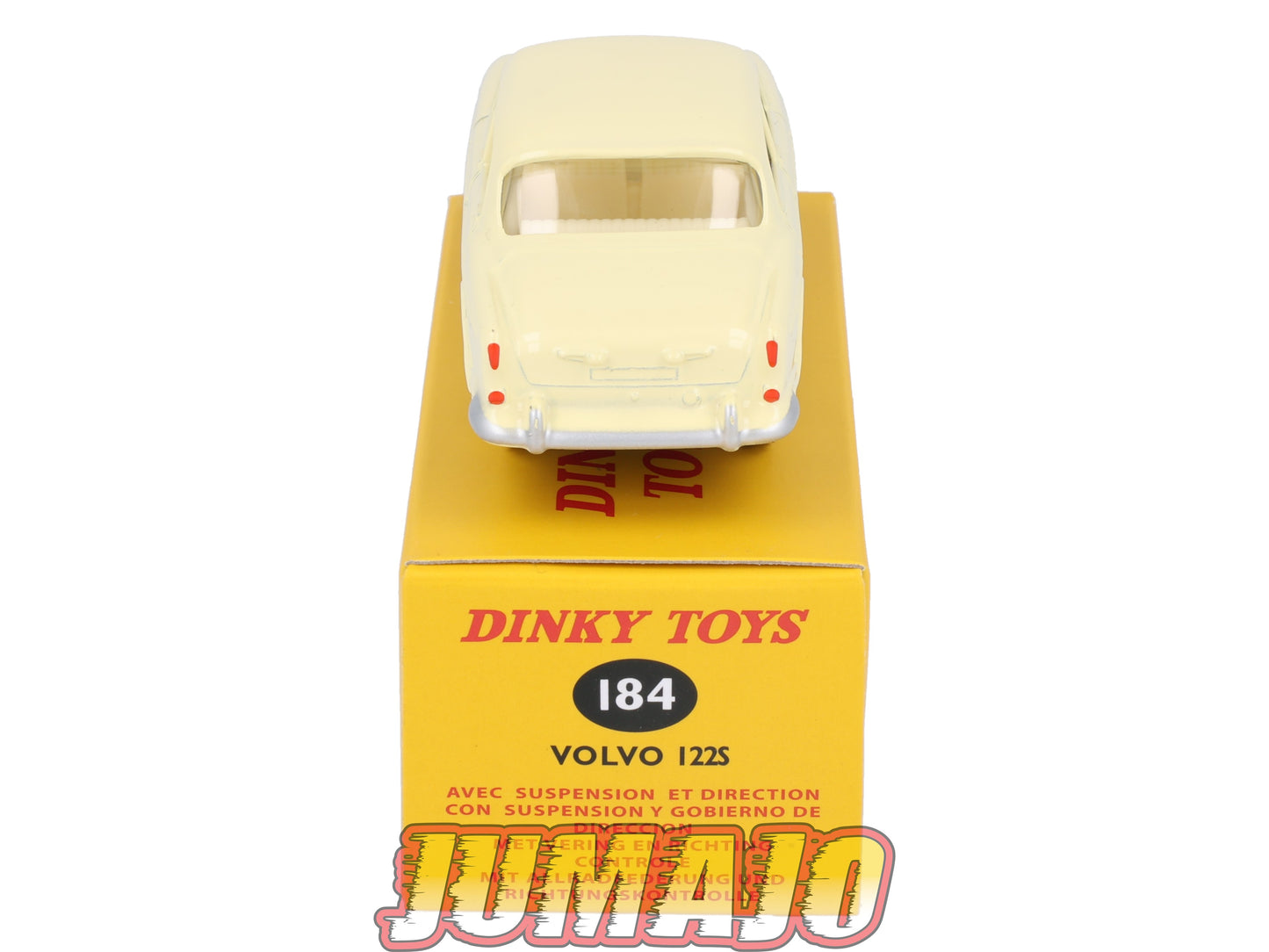 DT409 1/43 réédition DINKY TOYS Atlas : 184 VOLVO 122S crème