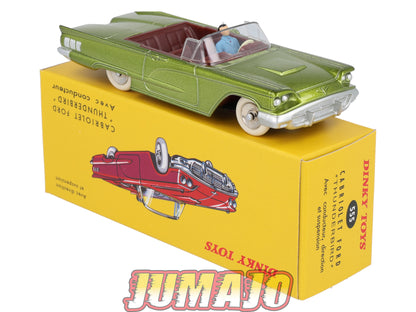 DT411 1/43 réédition DINKY TOYS Atlas : 555 FORD Cabriolet Thunderbird conducteur