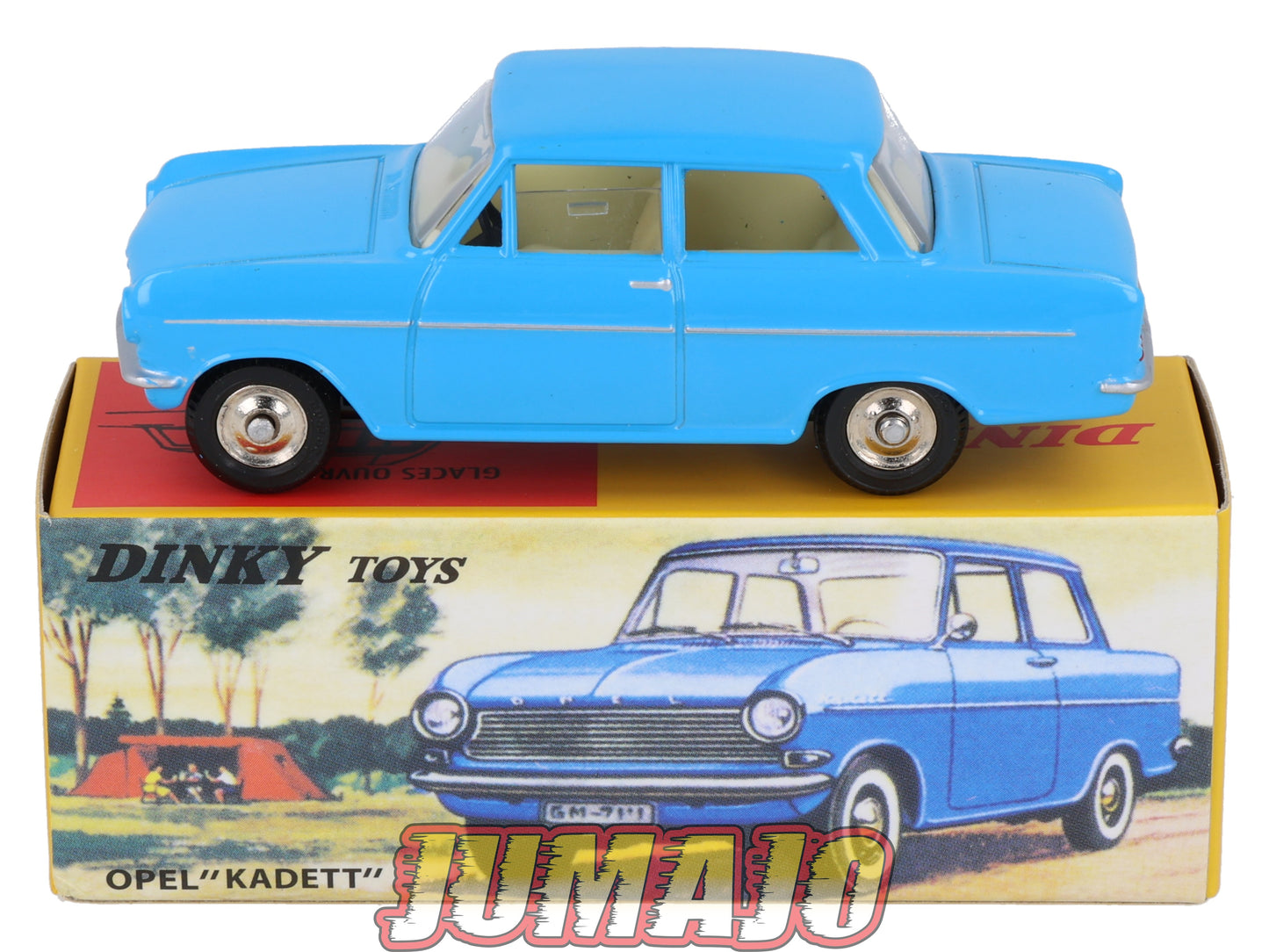 DT412 1/43 réédition DINKY TOYS Atlas : 540 OPEL Kadett bleu