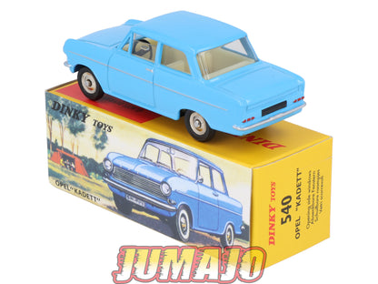 DT412 1/43 réédition DINKY TOYS Atlas : 540 OPEL Kadett bleu