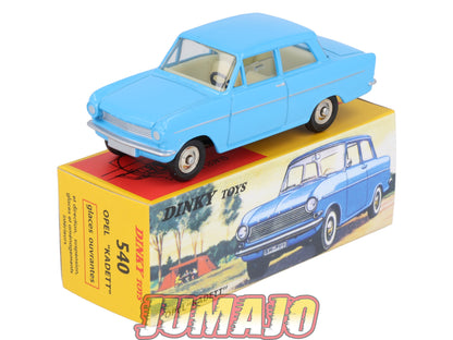 DT412 1/43 réédition DINKY TOYS Atlas : 540 OPEL Kadett bleu