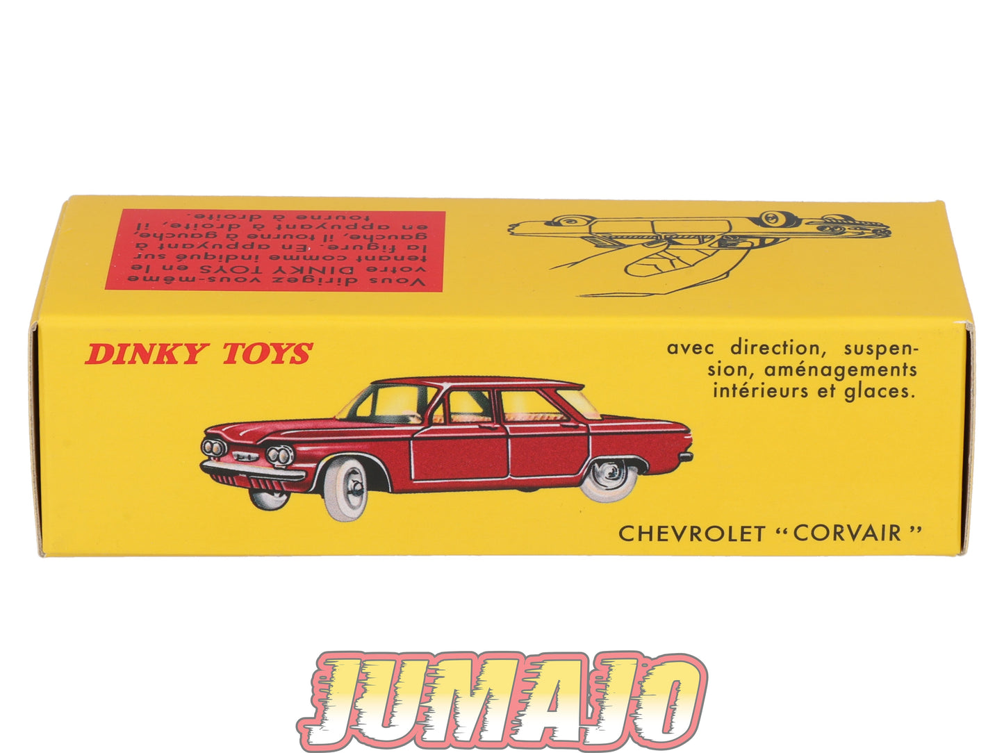 DT413 1/43 réédition DINKY TOYS Atlas : 552 CHEVROLET Corvair