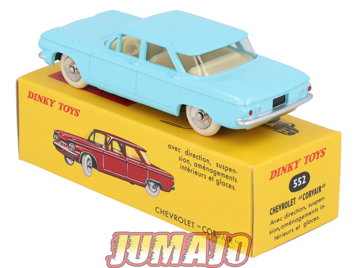 DT413 1/43 réédition DINKY TOYS Atlas : 552 CHEVROLET Corvair