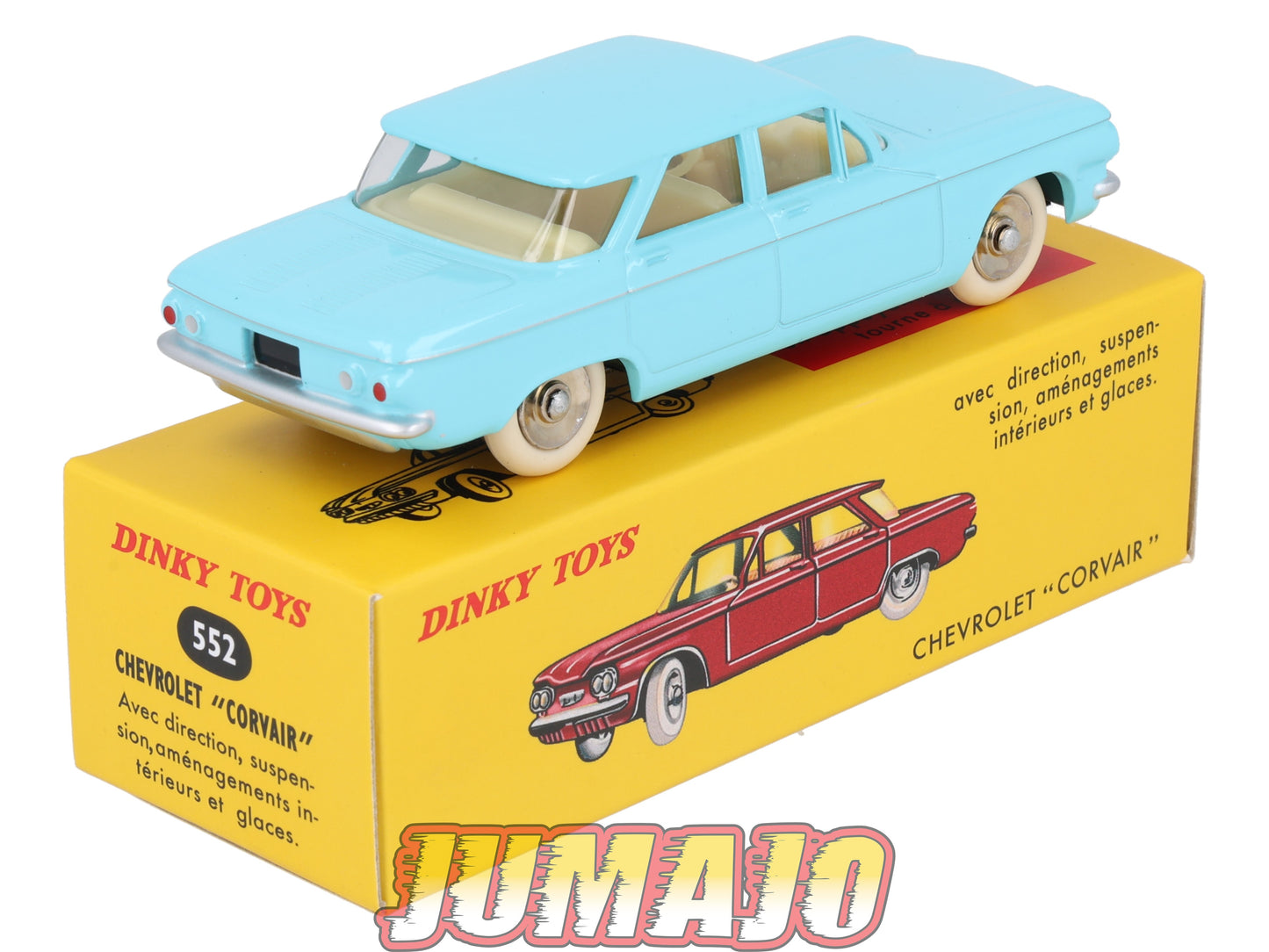 DT413 1/43 réédition DINKY TOYS Atlas : 552 CHEVROLET Corvair