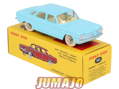 DT413 1/43 réédition DINKY TOYS Atlas : 552 CHEVROLET Corvair