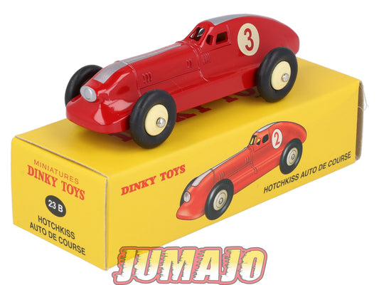 DT415 1/43 réédition DINKY TOYS Atlas : 23B HOTCHKISS Auto de course rouge