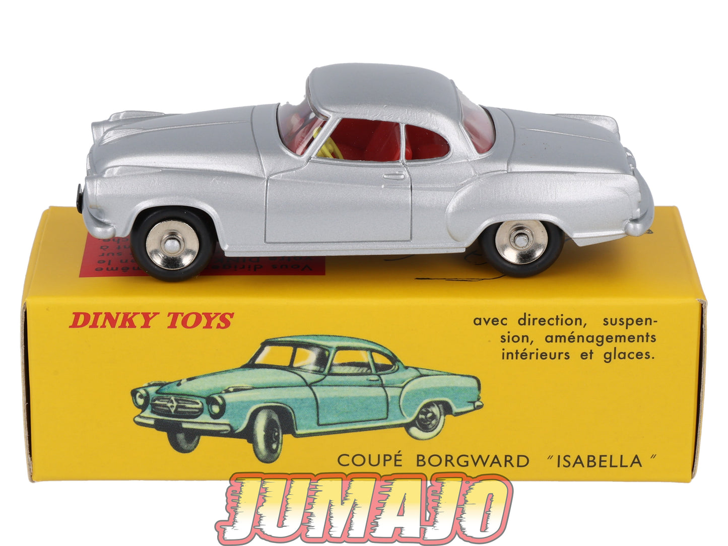 DT416 1/43 réédition DINKY TOYS Atlas : 549 Coupé Borgward Isabella grise