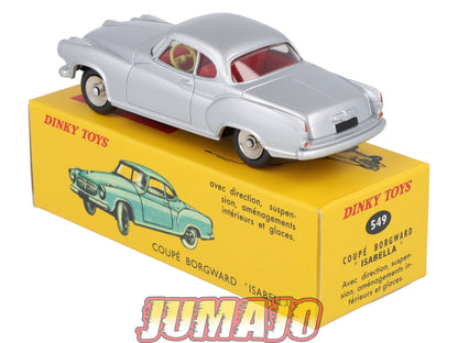 DT416 1/43 réédition DINKY TOYS Atlas : 549 Coupé Borgward Isabella grise