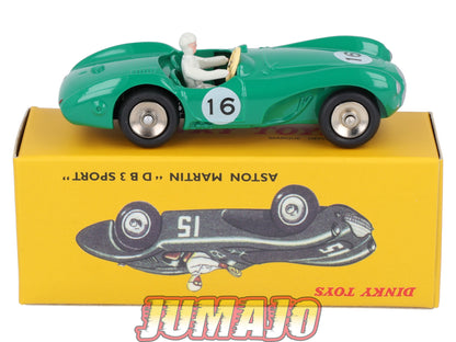 DT418 1/43 réédition DINKY TOYS Atlas : 506 ASTON MARTIN DB3 sport verte