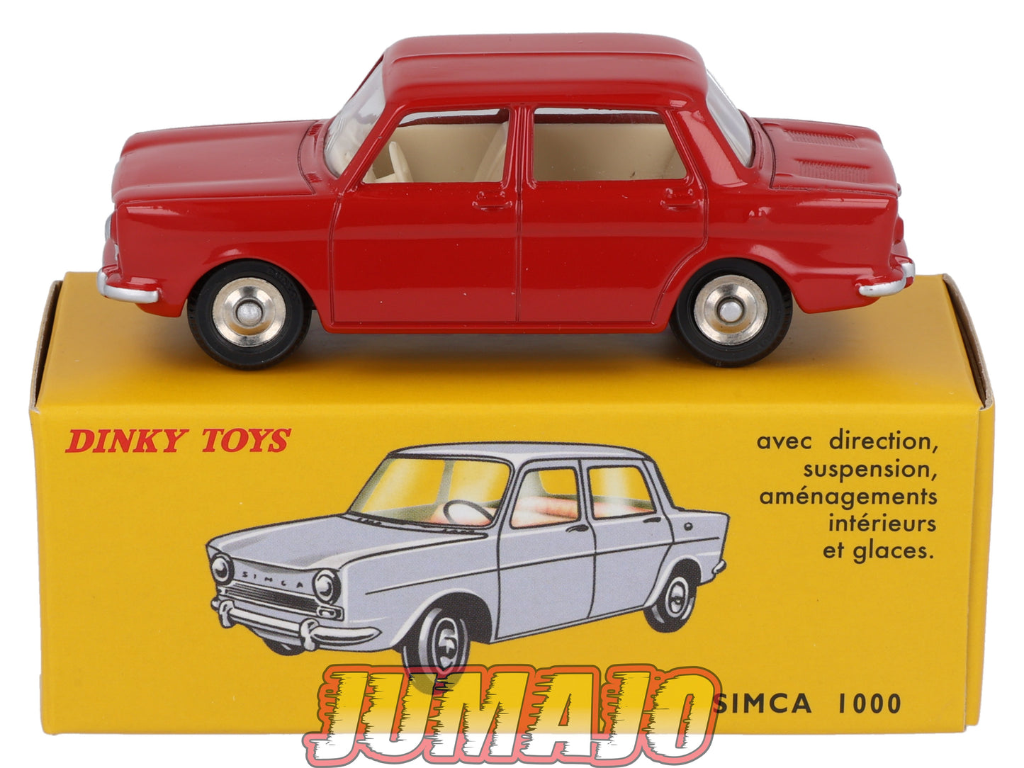 DT419 1/43 réédition DINKY TOYS Atlas : 519 SIMCA 1000 Rouge