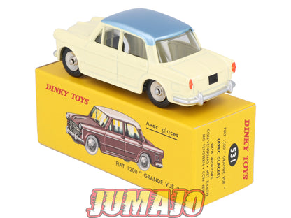 DT420 1/43 réédition DINKY TOYS Atlas : 531 FIAT 1200 Grande vue