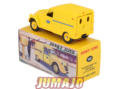 DT421 1/43 réédition DINKY TOYS Atlas : 560 Fourgonnette 2CV CITROEN Postale