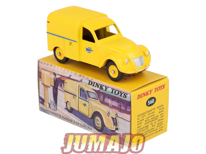 DT421 1/43 réédition DINKY TOYS Atlas : 560 Fourgonnette 2CV CITROEN Postale