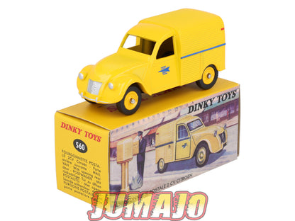 DT421 1/43 réédition DINKY TOYS Atlas : 560 Fourgonnette 2CV CITROEN Postale