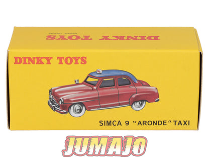 DT422 1/43 réédition DINKY TOYS Atlas : 24UT SIMCA 9 Aronde TAXI