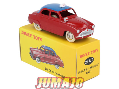 DT422 1/43 réédition DINKY TOYS Atlas : 24UT SIMCA 9 Aronde TAXI